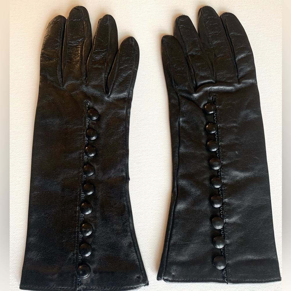 Italian Leather Gloves size 6.5